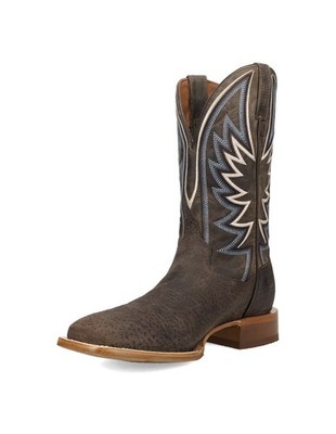 Dan Post Western Boots Mens Boar's Run Leather Charcoal DP5241