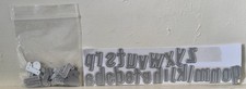 Alphabet Die Set with Extra Letters - Lower Case