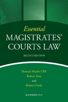 Howard Riddle Robert Zara Brio Essential Magistrates' C (Paperback) (UK IMPORT)