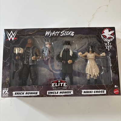 WWE Elite WYATT SICKS 3 Pack Figures Uncle Howdy Nikki Cross Erick Rowan MATTEL 
