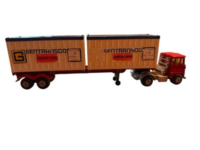 Altes TRAILER TRUCK Trailer SuperKings K-17 Version Matchbox 1973