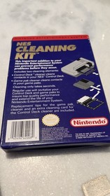 Console Cleaning Kit &bull; Nintendo Entertainment System &bull; Open Box &bull; 1989