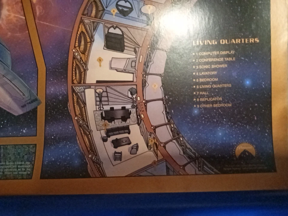 Póster recortado de SciPubTech Star Trek: Deep Space Nine #cr #st4 Foto 4 de 4