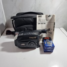JVC GR-AX280 Compact VHS Camera Camcorder With Charger and Battery Spares Repair