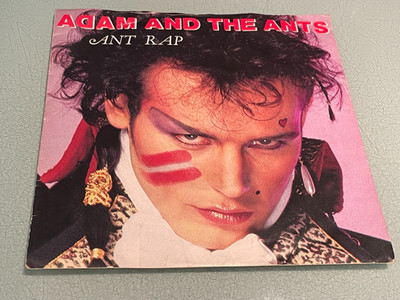 Adam and The Ants - Ant Rap - Friends - Vinyl Record 7'' Single - 1981 CBS A1738