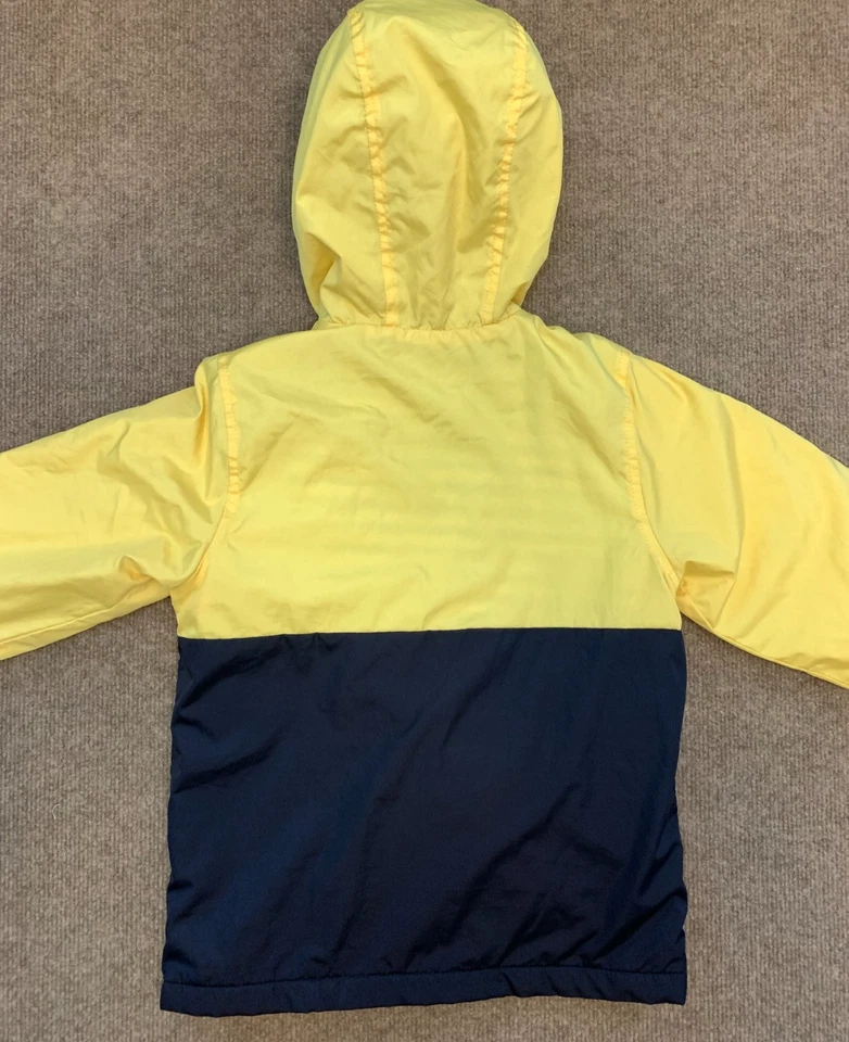 Chaqueta cortavientos Oshkosh B'Gosh para niños L/7 forrada de lana peso medio bloques de colores Foto 3 de 4