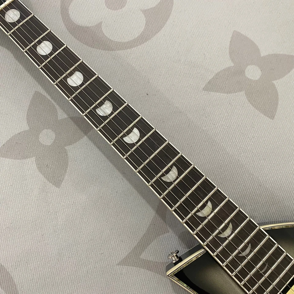 Eastwood Guitars Moonsault - Metallic Blackburst HH pickup mahogany body - Image 3 of 4