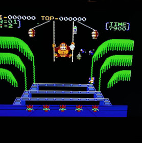 Donkey Kong 3 Nintendo Famicom FC Game Cartridge HVC-DT Tested Japan DDP