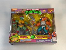 Playmates TMNT Raphael vs Triceraton 2-Pack Action Figures Teenage Mutant Ninja