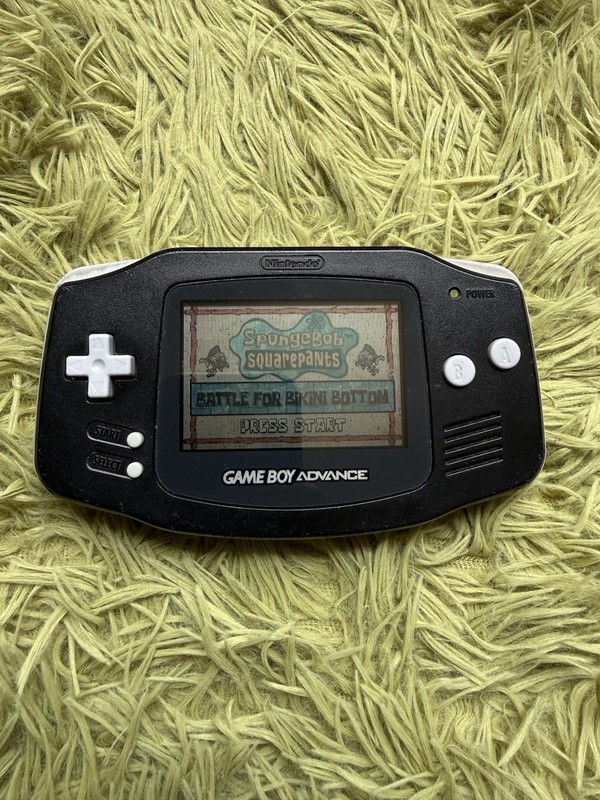 Nintendo Game Boy Advance Handheld System Black