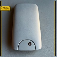 2003-2006 Mercedes C208 A208 CLK500 Center Console Gray Leather Armrest OEM