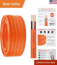 10/3 NM-B Wire with Ground - 50FT 10 Gauge Non-Metallic Sheathed Cable Pure C...