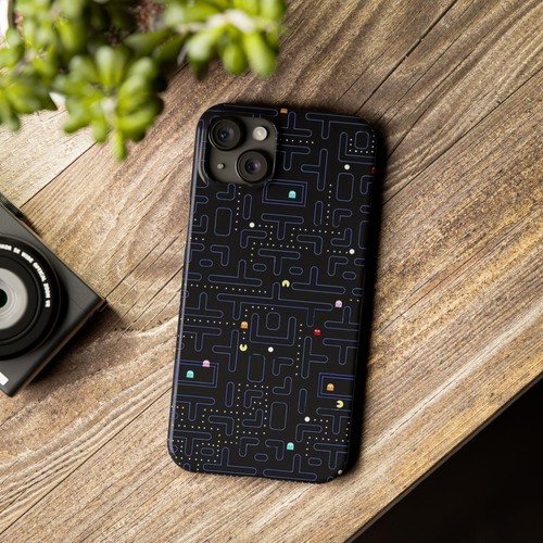 Funda Delgada iPhone, Diseño Retro Pac Man Arcade Tablero de Juego, Acabado Brillante - Imagen 22 de 73