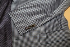  331 Ted Baker 'Jay' Check Blazer Jacket Size 40 R