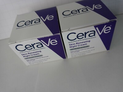 Cerave Skin Renewing Night Cream  1.7oz  ( 2pk bundle)