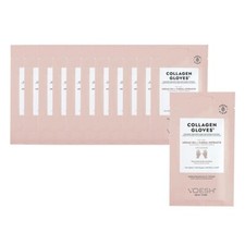 Voesh Collagen Gloves Argan Oil Floral Extracts Nourishing Hydrating - 12PCS
