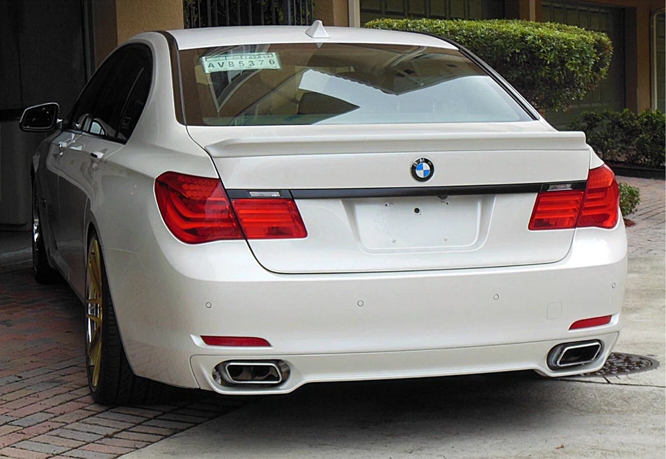 Alerón maletero montaje empotrado BMW 7 series F01 2008-15 Alpina B7 hecho en EE. UU. Foto 2 de 4