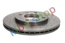 RIGHT OR LEFT BRAKE DISC BREMBO XTRA 1PCS DRILLED FRONT L/R OUTER DIAMETER 247