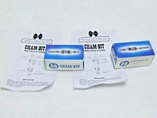 2 Vernon Devices Cham-Bit Adjustable Depth Drill Counter Sinks 15/32" CCH4680 