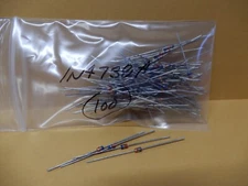 ITT 8.2V 1W 1N4738A Zener Diodes Qty 100 NOS Sticky Ends