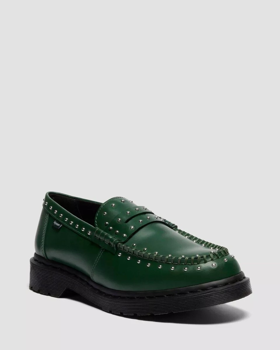 41873300 Supreme × Dr.Martens Studded Penton Loafer Dark Green
