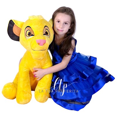 Disney Simba Rey Leone 60cm Peluche Con Sonido Original Suave