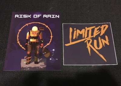 #ad #ad Risk Of Rain Limited Run Games Post Card Sticker Rare Lot $9.99