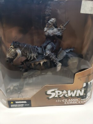 Black Knight & Battlehorse & Ax Deluxe Set McFarlane Spawn 24 Dark