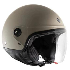 Tucano Urbano El Jettin Open-Face Motorcycle Helmet Matt Sand