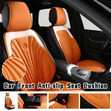 PU Suede Car Front Seat Cover Breathable Anti-slip Seat Protector Mat Universal
