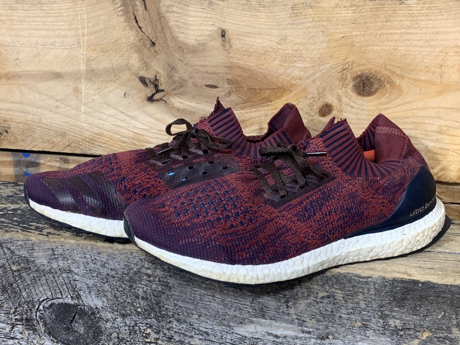 ultra boost uncaged burgundy