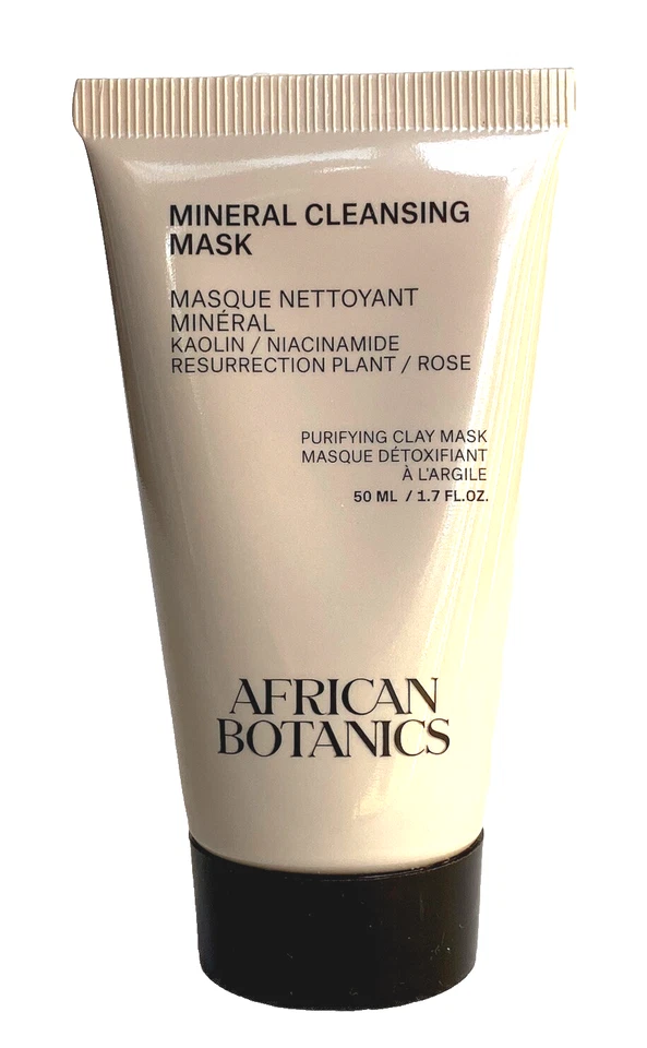 African Botanics: Mascarilla Limpiadora Mineral 1.7 fl oz Nueva en Caja Mascarilla de Arcilla Purificante Foto 4 de 4