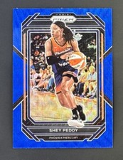 2023 WNBA Prizm Shey Peddy Phoenix Mercury Blue Prizm Card #110