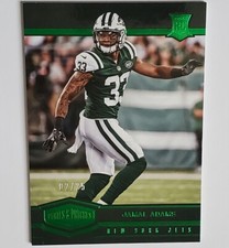 JAMAL ADAMS 2017 Panini Plates & Patches Football Rookie Card #186 Green 02/25