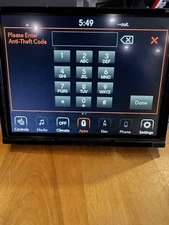 UAS UAQ VP3 VP4 Radio Unlock Code Anti-Theft Ram Jeep Dodge 8.4 Uconnect 2009+