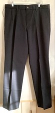 Dockers Men's Original Signature Navy Pleated Pants Relaxed Fit D4 36x34 NwT