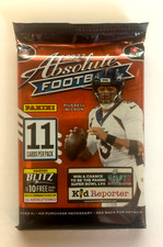 NFL FOOTBALL-2022 Panini Absolute-NEW/SEALED-11 Card Blaster Box Pack-Auto?