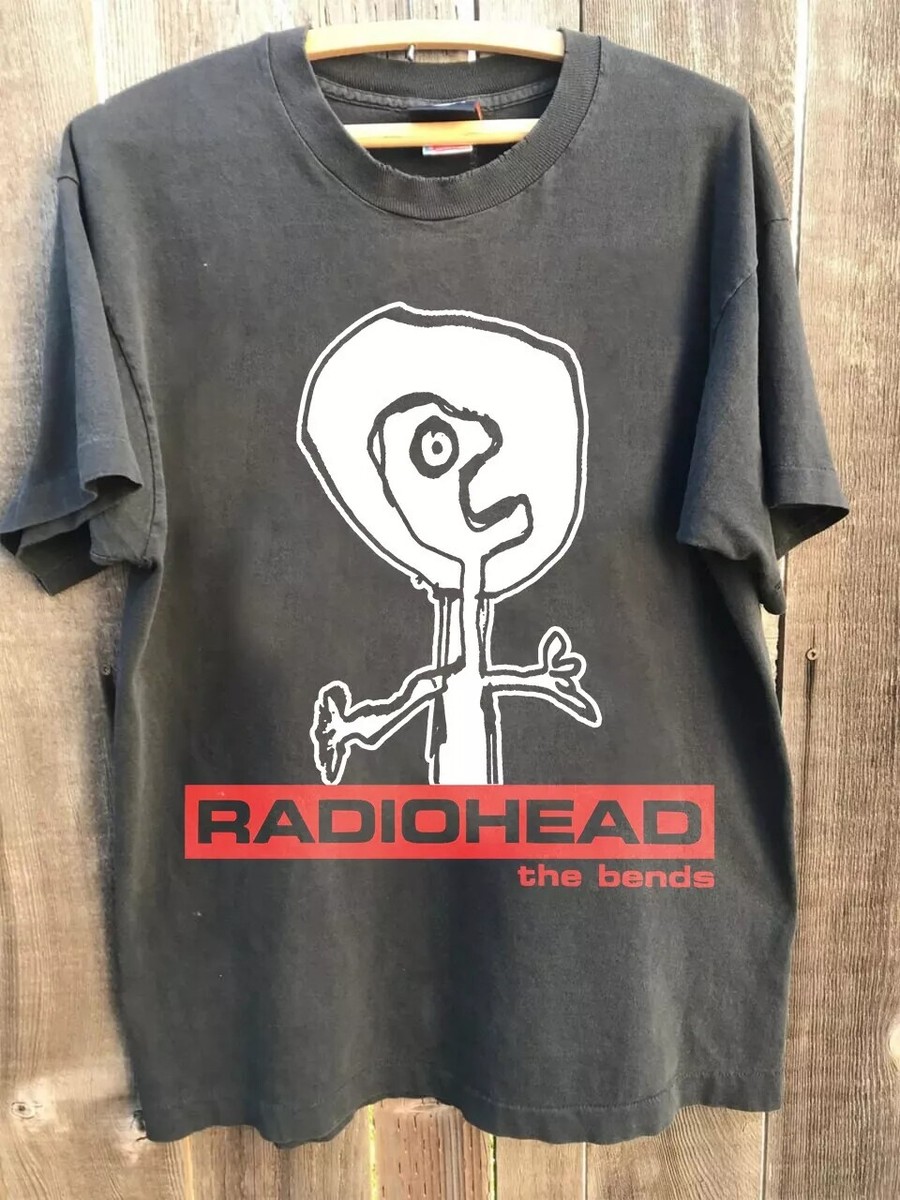 Radiohead The Bends Band 90's Charcoal Graphic Unisex T shirt