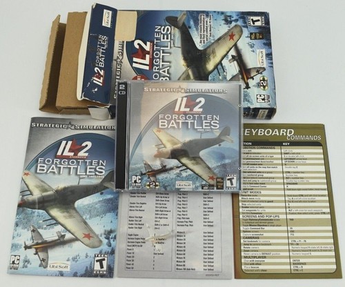 IL2 Sturmovik Forgotten Battles WWII 1941-45 Flugsimulation Ubi Soft PC 2003 - Bild 1 von 2