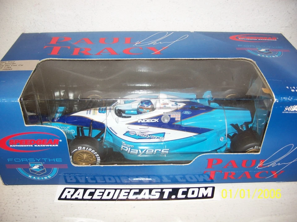#3 PAUL TRACY "AUTOGRAPHED PLAYERS LIVERY" 03 CART CHAMP CENTRIX DECAL SPEEDGEAR - Image 3 of 3