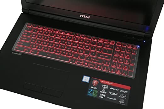 Keyboard Cover For MSI Gaming Laptops Fits A Wide Range Of US Version Models USA