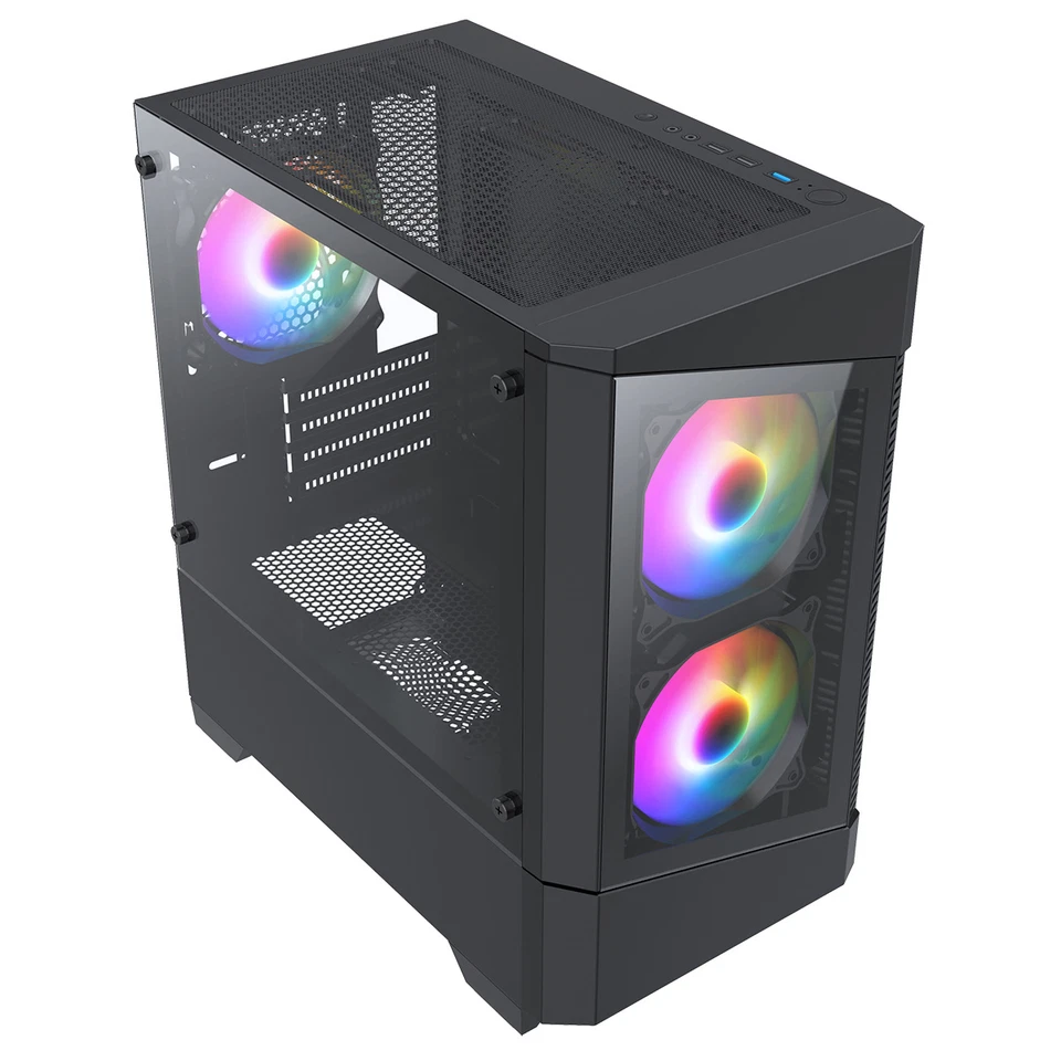 PC para juegos rápidos 16 GB de RAM Core i5 512 GB SSD + 1 TB HDD 6 GB RTX 3050 Windows 11 WiFi Foto 2 de 4
