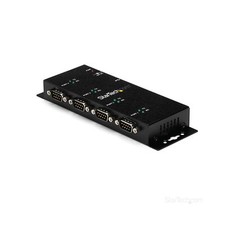 StarTech.com 4 Port USB to Serial RS232 Adapter - Wall Mount - Din Rail - COM...