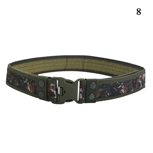 Army Combat Belt Men Military Canvas Waistband Outdoor Camouflage Waist Strap ⚝ - Picture 16 of 26