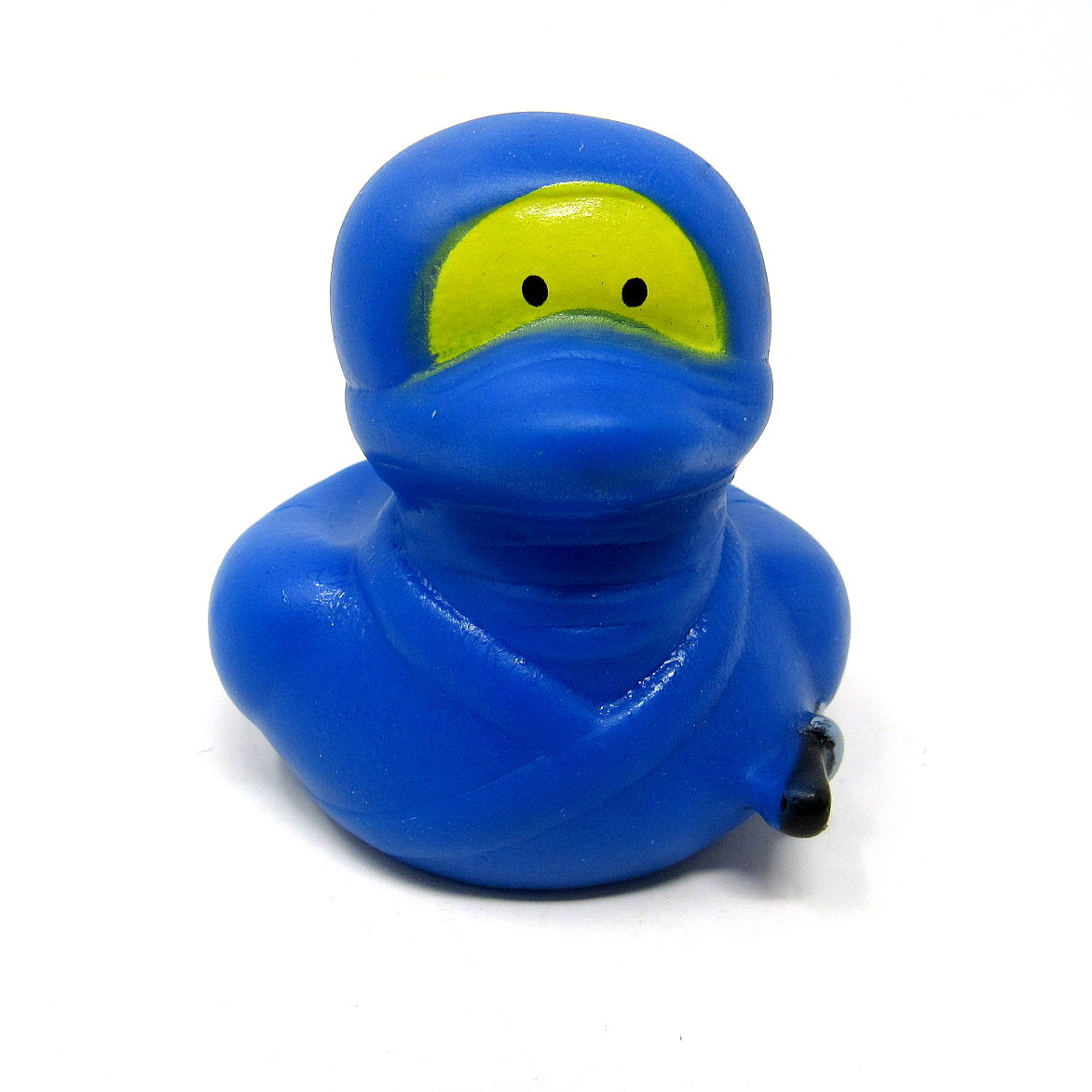 Ninja Rubber Duck 2 Inch Blue Collectible Squirting Toy Duckie Congrats Gift US Seller-image