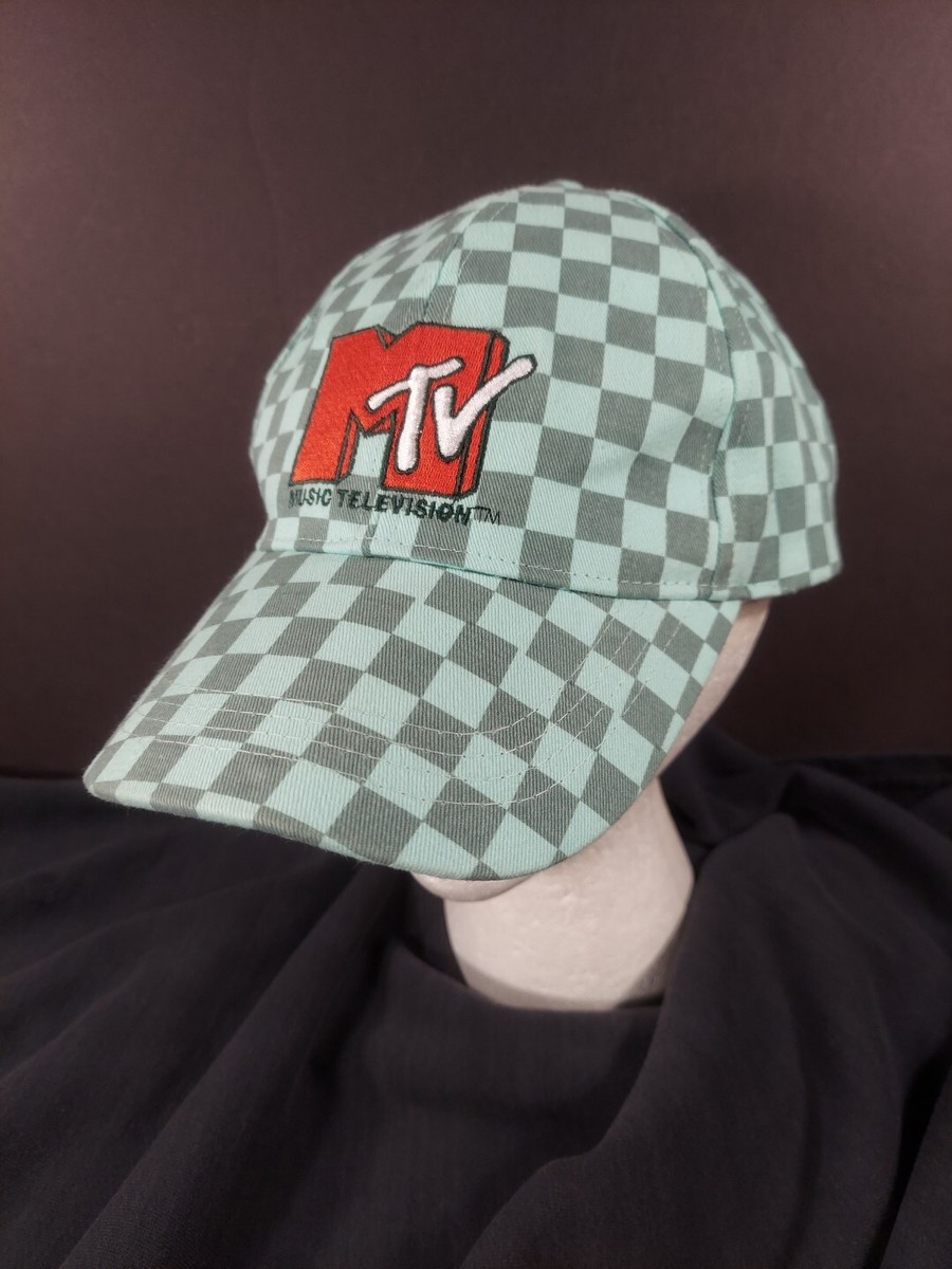 MTV Checkered Baseball Hat MTV Baseball Hat Cap Adjustable Checkered | eBay main image 3