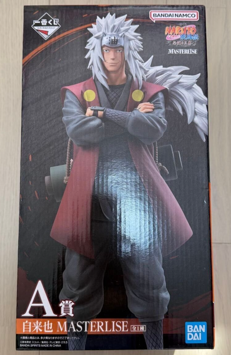 Naruto Ichiban Kuji Masterlise Jiraiya Figure Prize A NEW Japan