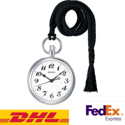 SEIKO Railroad Watch SVBR003 Taschenuhr Neu in Box Armband Farbe Schwarz NEU　