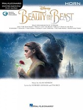 Beauty and the Beast Horn Instrumental Play-Along Book and Audio NEW 000236232