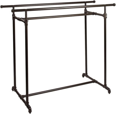 Pipeline Double Clothing Rack Pipe Line Adjustable Ht New Youk Garment ...